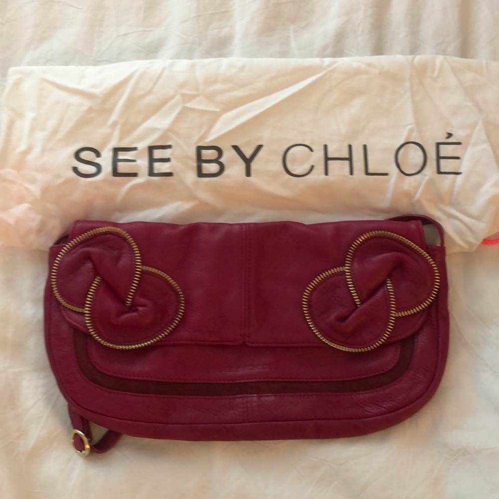 SEE by Chloé Fuschia Handbag